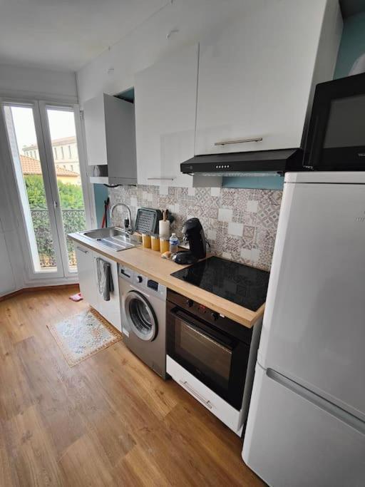 Charmant T2 Atypique, Renove Béziers Kültér fotó