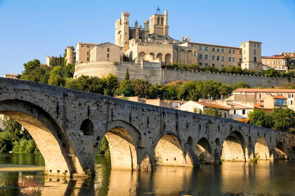 Charmant T2 Atypique, Renove Béziers Kültér fotó